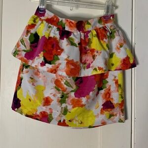 Forever 21 Floral Skirt Size S